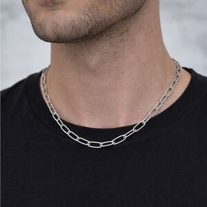 Brand New!! Paper clip chain necklace
